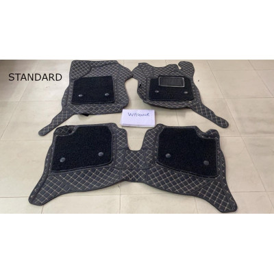 Plastomate 7D Car Mats Set for Maruti WagonR Car